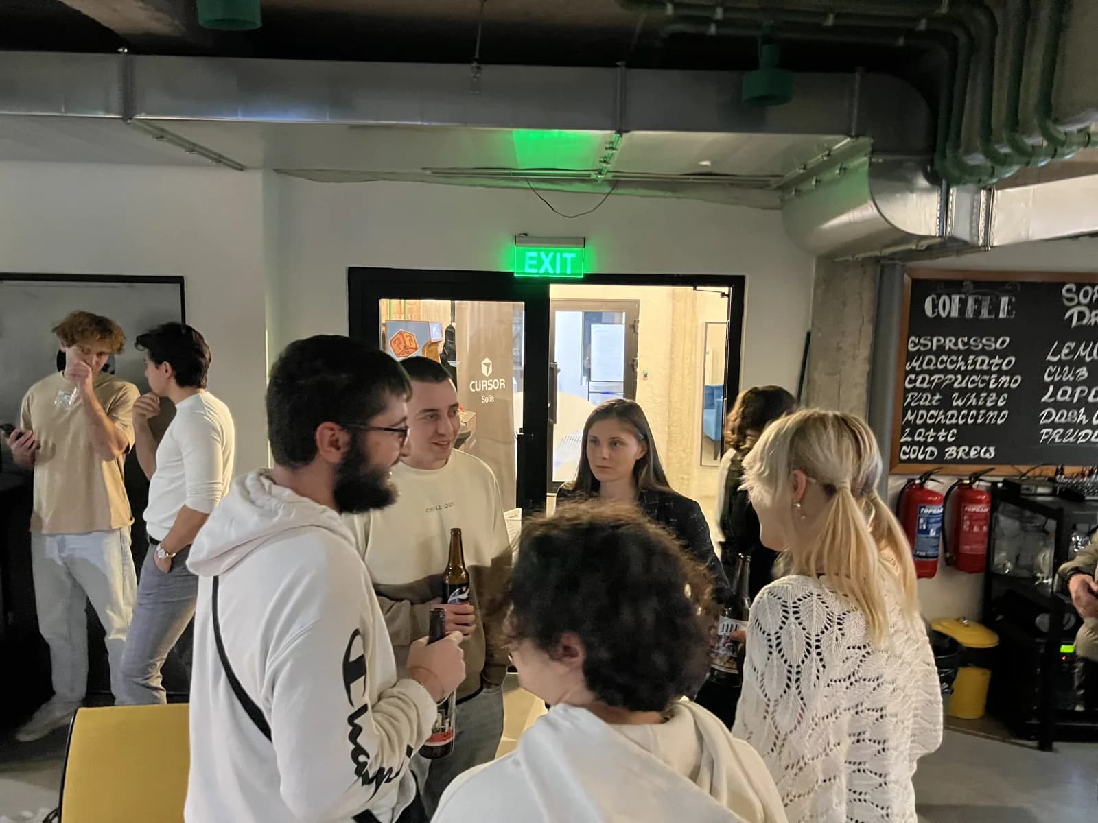 Attendees at Cursor Meetup Sofia